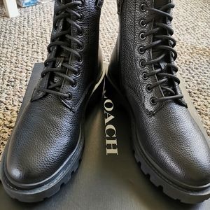 Brand new Coach men boots